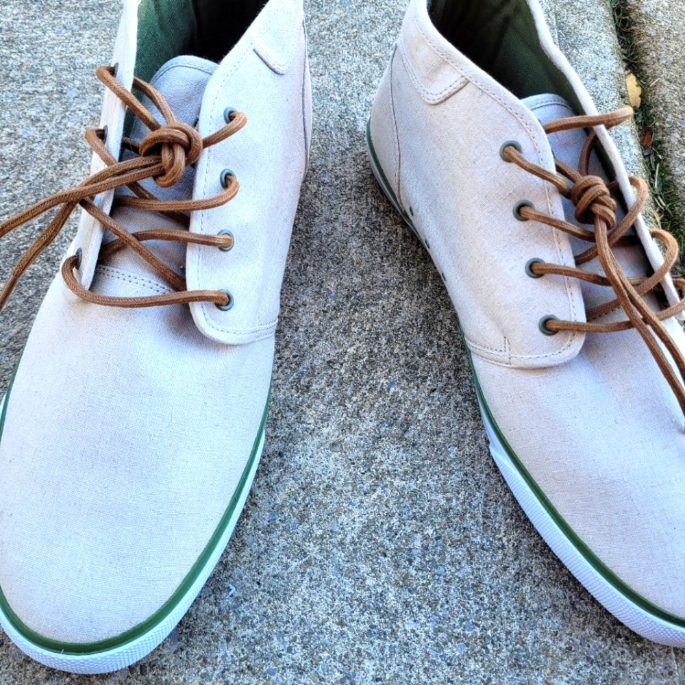 DC Shoes Men's Studio Mid Size 14 Tan/ Green